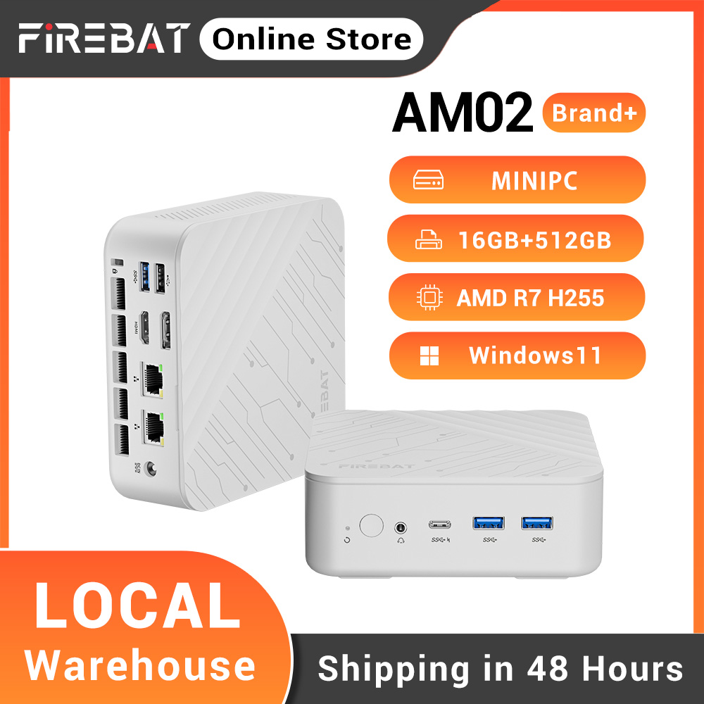 Amd Cpu Ryzen 7 - FIREBAT AM02 Mini-PC AMD Ryzen 7