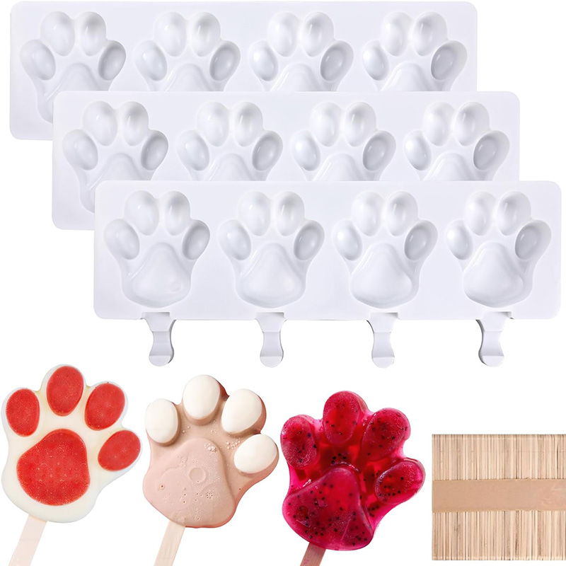 Tech Dog Accessories - Eis Silikon Form DIY Hund Pfote