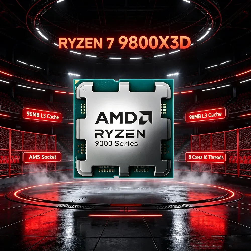Amd Cpu Ryzen 7 - Ryzen 7 9800X3D AMD AM5 Desktop-Prozessor