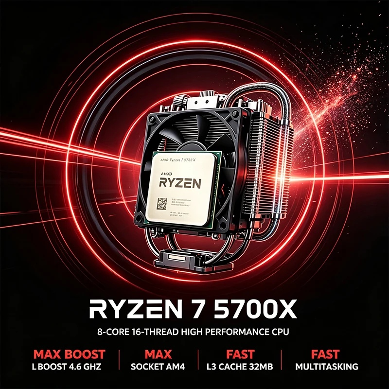 Amd Cpu Ryzen 7 - AMD Ryzen 7 5700X Prozessor 8-Kern