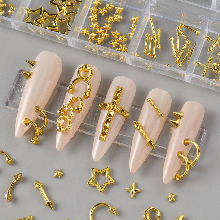 12 Gitter Y2K Silbrig Golden P – Y2K Tech Accessories Bewertung und Preis
