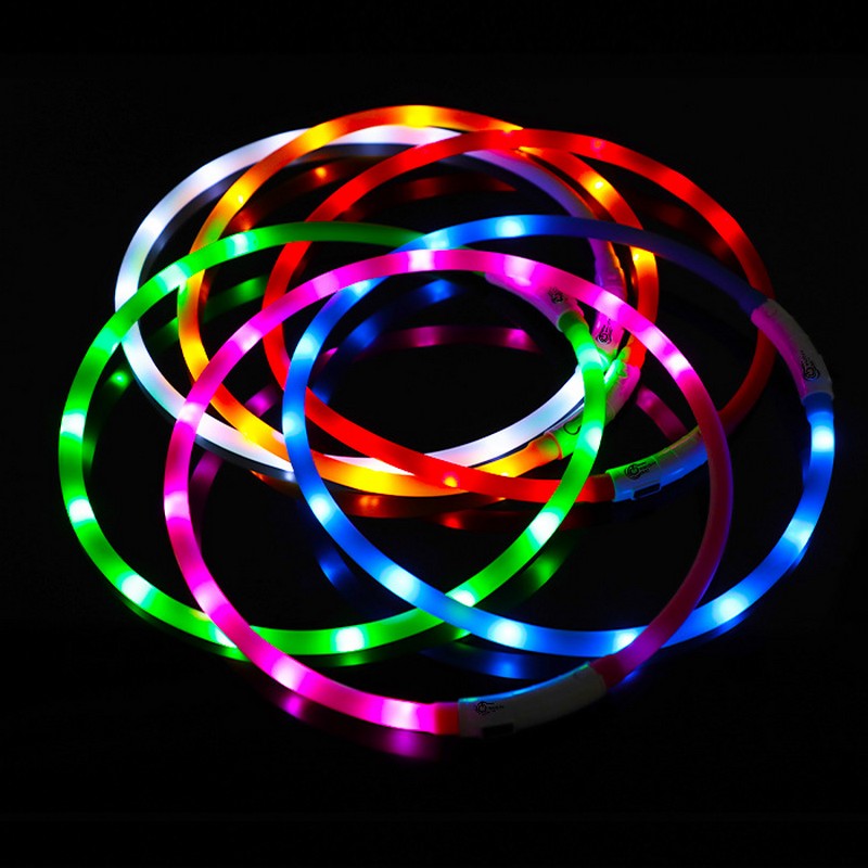 Silikon-LED-Hundehalsband, wie – Tech Dog Accessories Bewertung und Preis