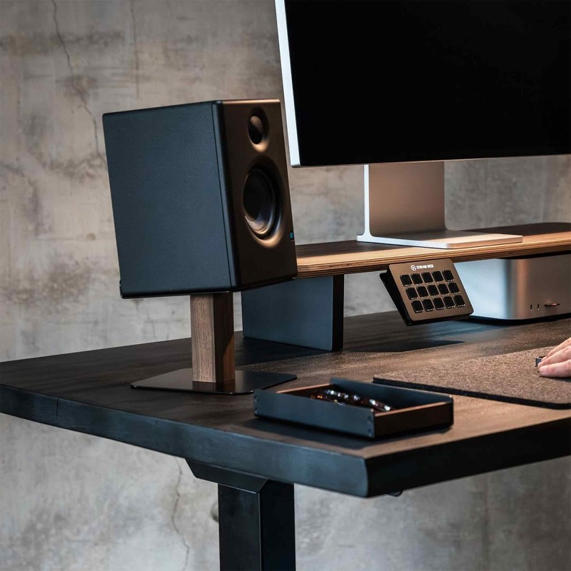 Schwarz Walnuss Lautsprecher S – Tech Room Accessories Bewertung und Preis