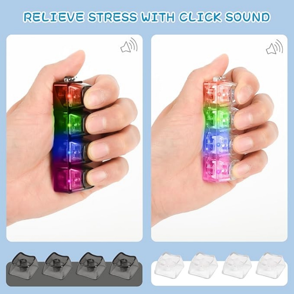 1 Stück LED-Leucht-Tastatur-Sc – Tech Office Accessories Bewertung und Preis